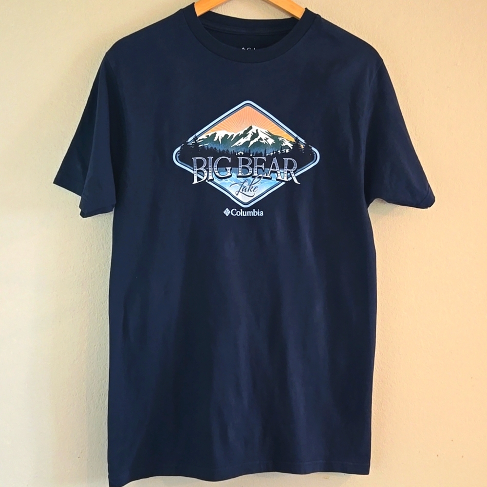 Columbia Men's Big Bear Lake T-Shirt, Navy